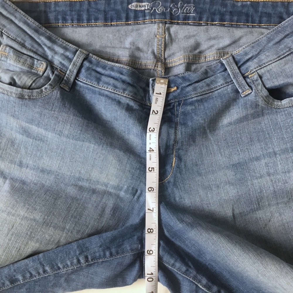 Old Navy Size 18 Rockstar Light Blue Wash - Picture 8 of 11